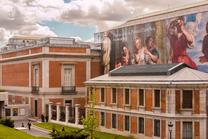 a person standing in front of a building