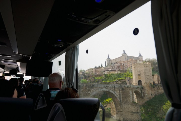 a view of the television